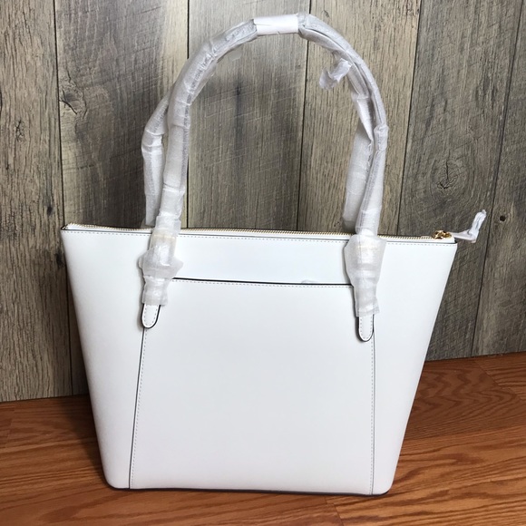 Michael Kors Ciara LG EW TZ Tote Optic White W - Picture 3 of 8
